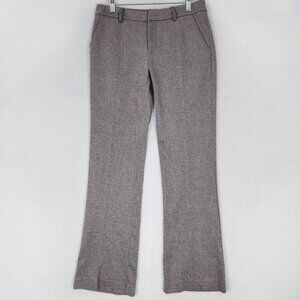 Kut From The Kloth Pants Womens 2 Tan Straight Leg Career Mid Rise Trousers